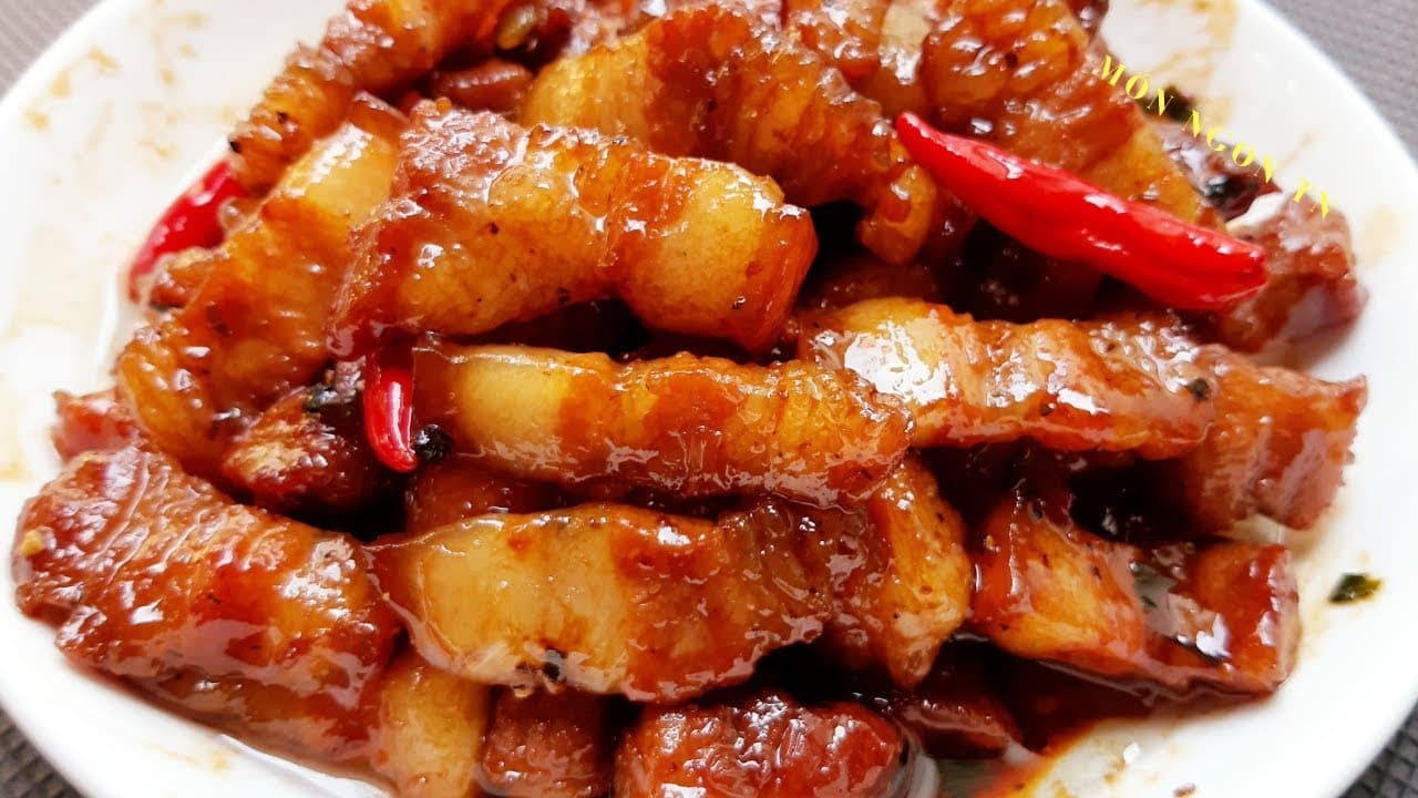 Cơm Thịt Ba Chỉ Kho