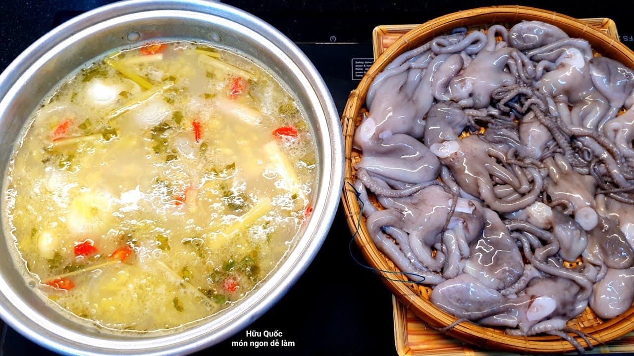 Bạch Tuộc Nhúng Mẻ