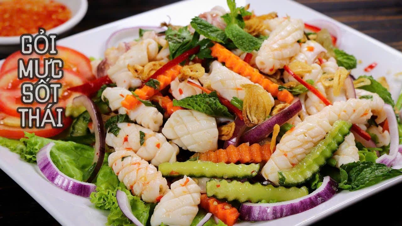 Gỏi Mực Thái