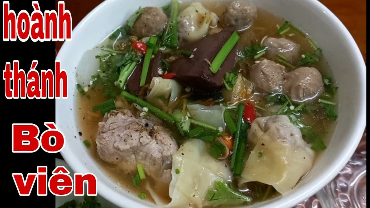 Hoành Thánh Bò Viên