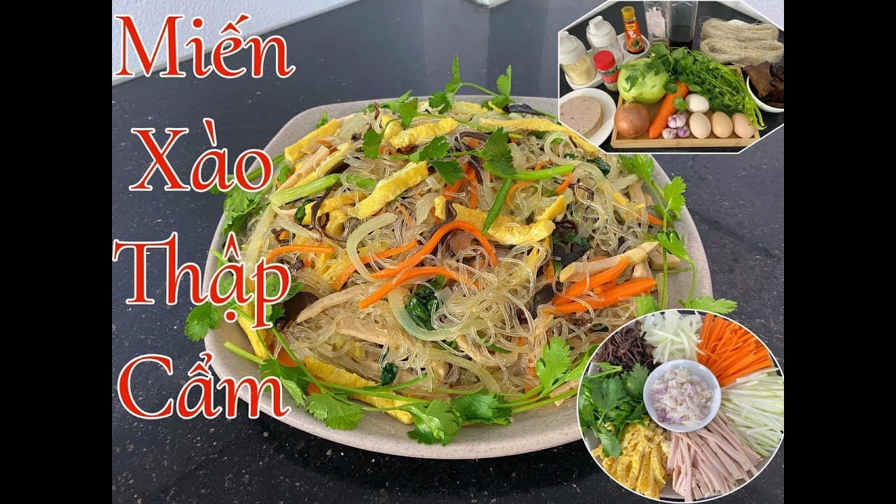 Miến xào thập cẩm