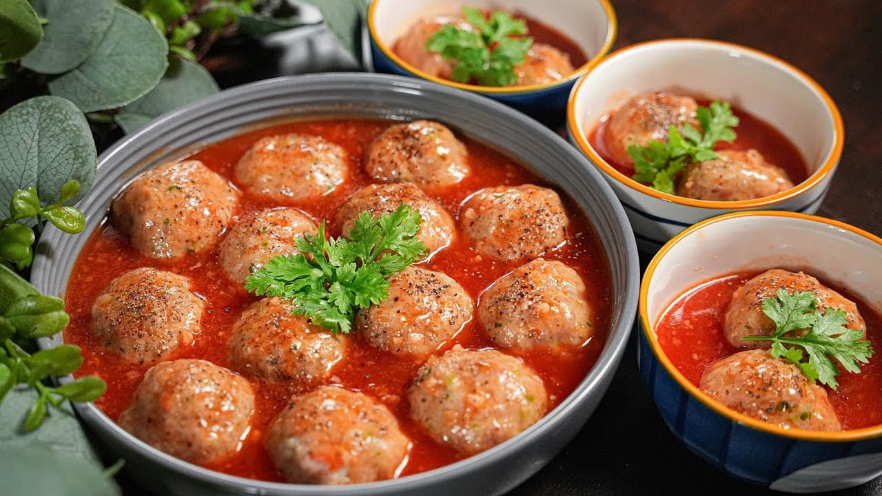 Xíu Mại Cà Chua