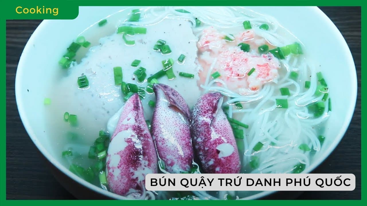 Bún chả cá Phú Quốc
