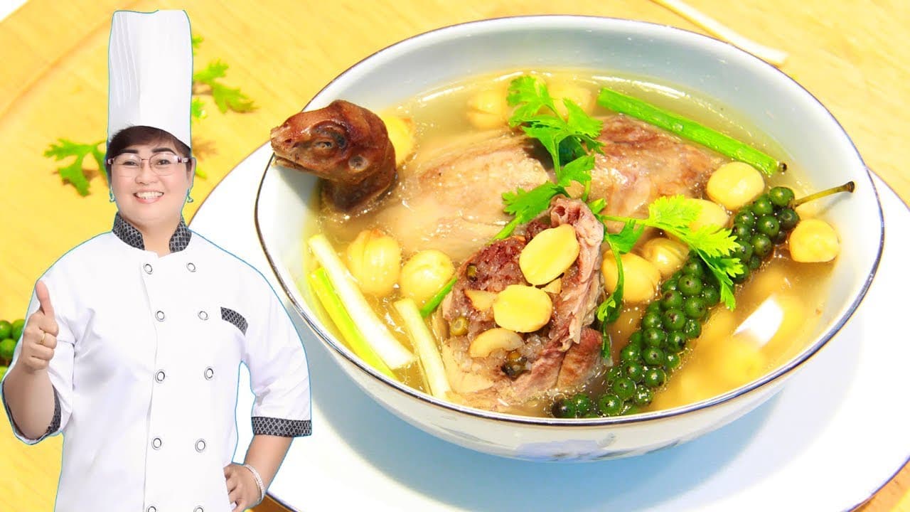 Chim Cút Hầm Nấm Hạt Sen
