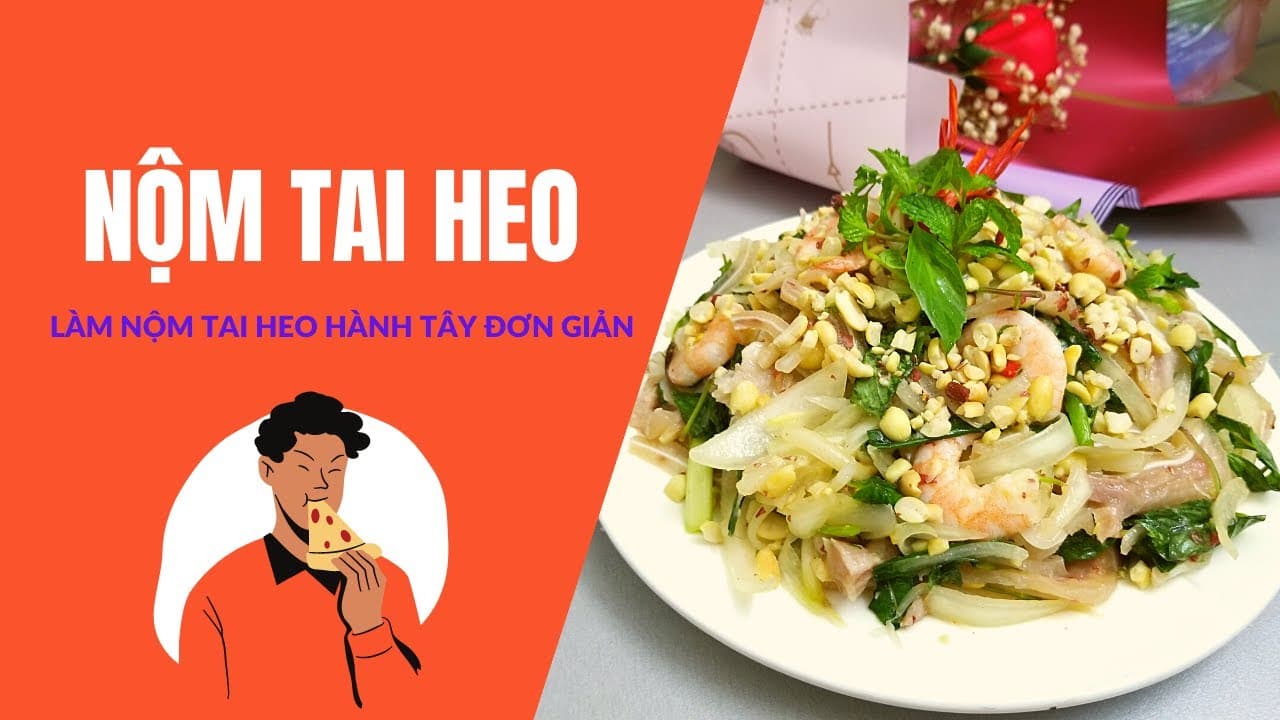 Nộm Tai Heo Hành Tây