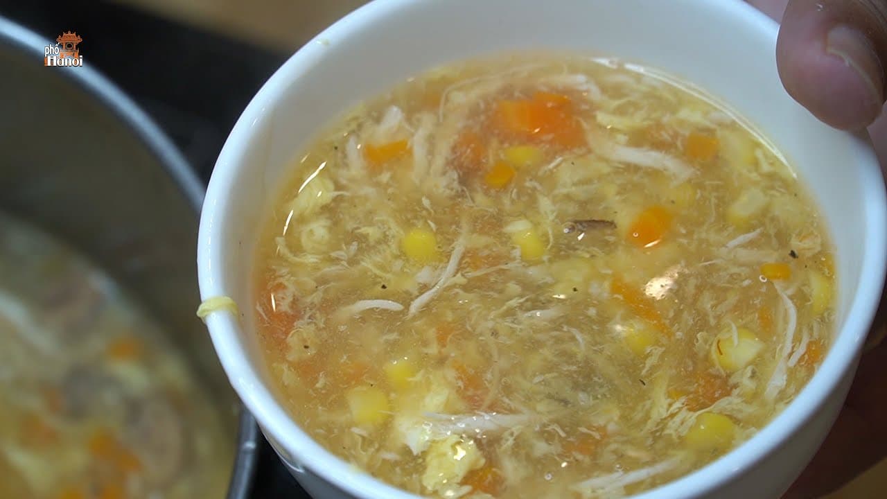 Súp gà nấm