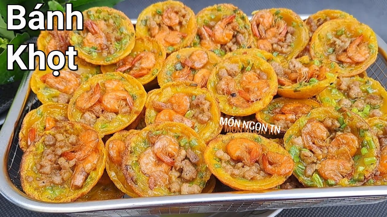 Bánh Khọt Tôm Thịt