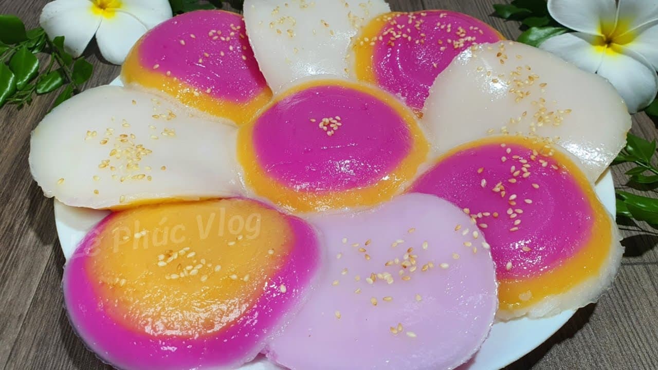 Bánh bèo sắc màu