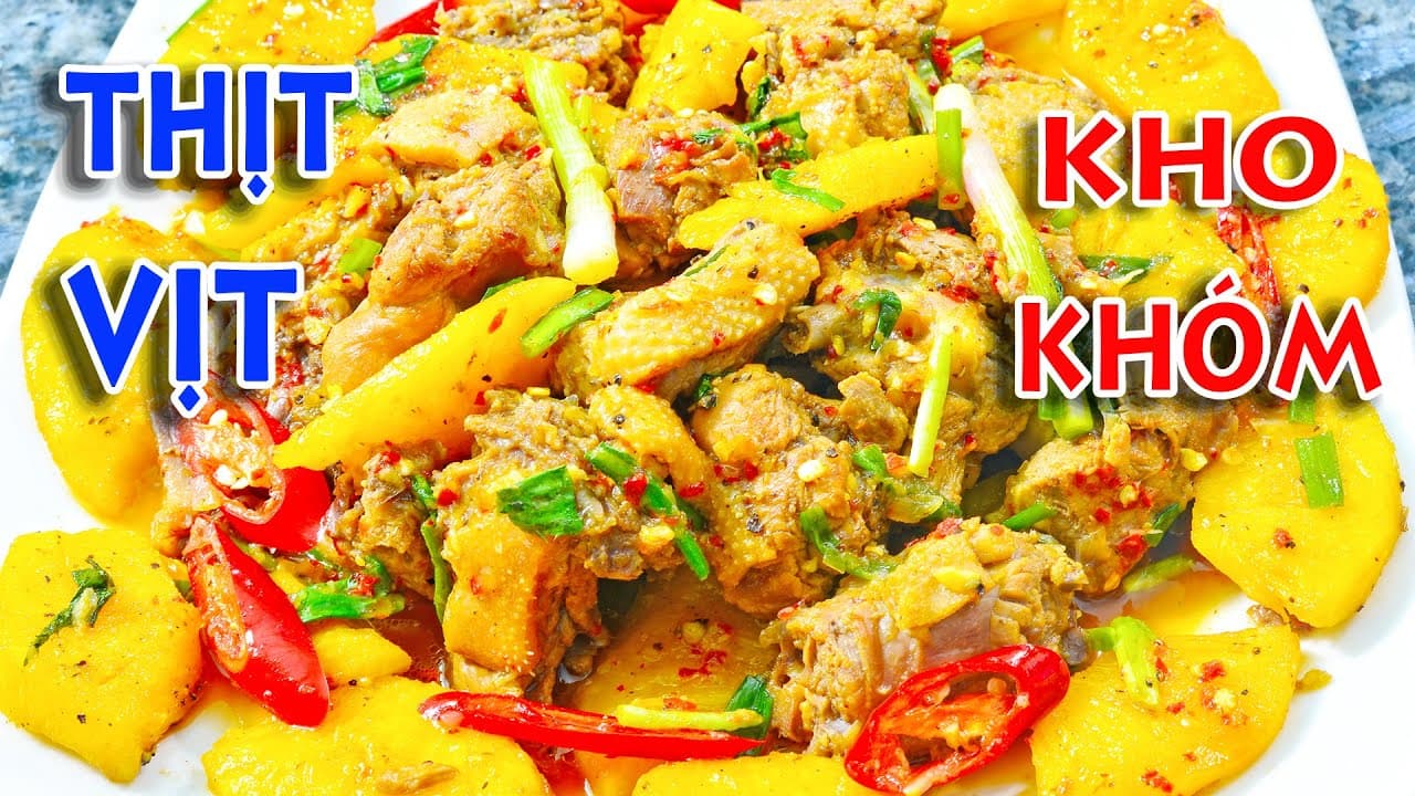 Vịt kho khóm