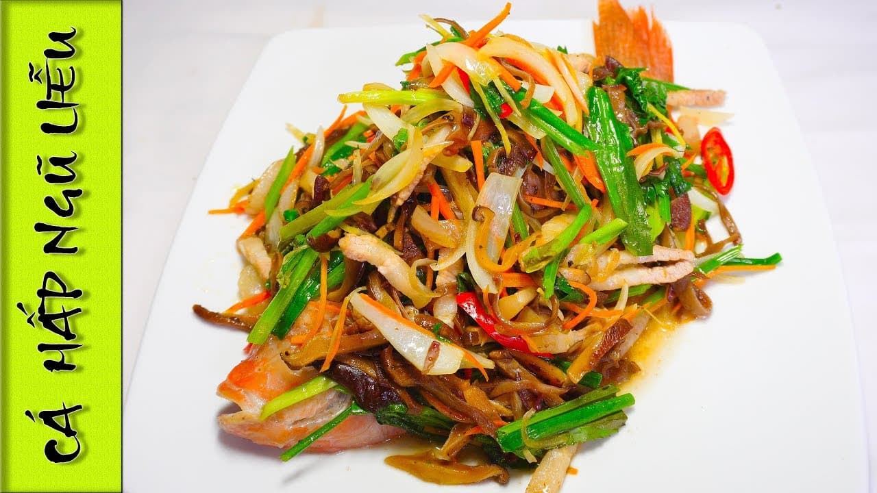 Cá hấp ngũ liễu