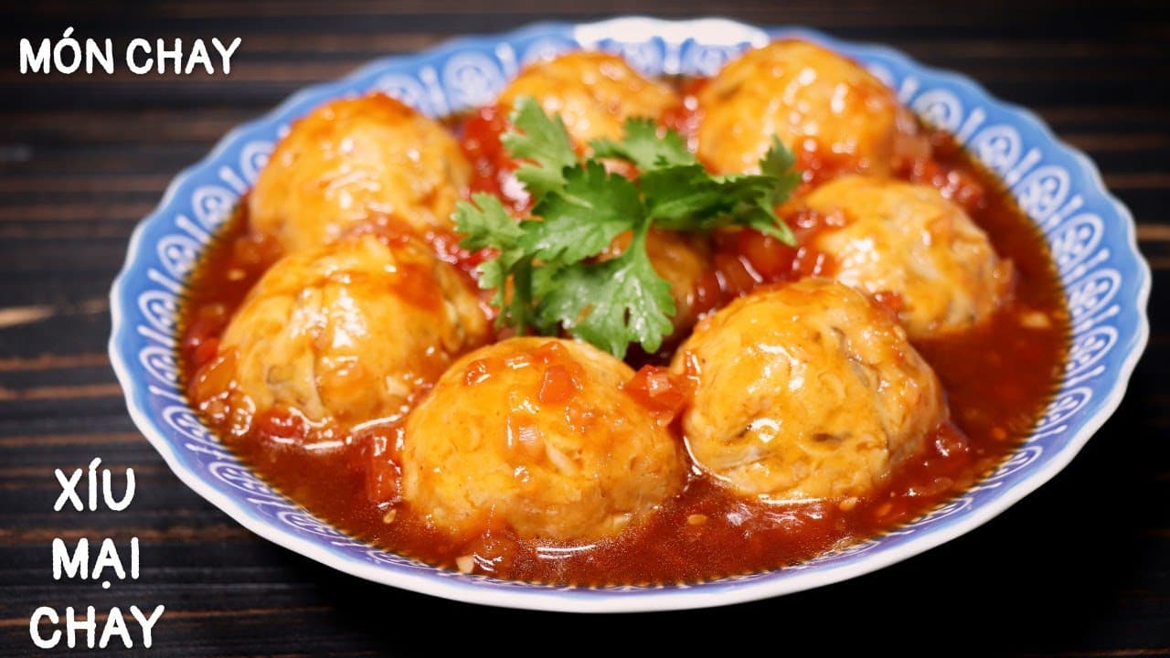 Xíu mại chay