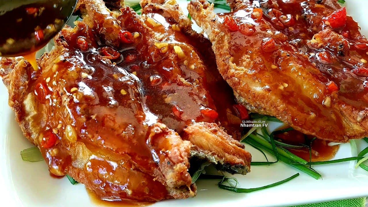 Cá chim sốt me
