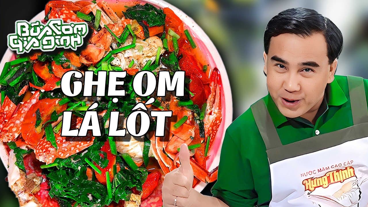 Ghẹ om lá lốt