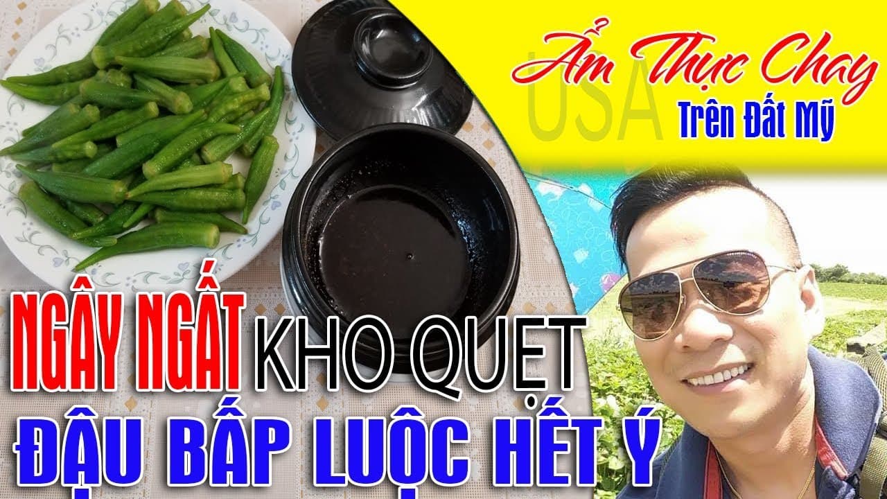Đậu bắp kho quẹt