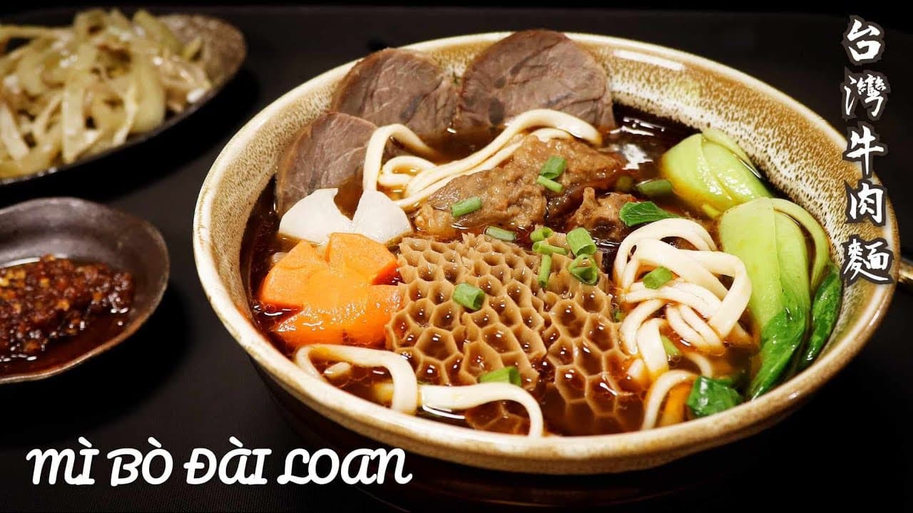 Mì Bò Hầm Kiểu Taiwan