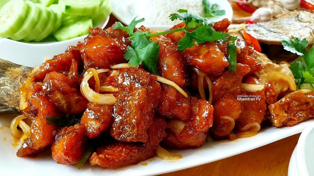 Cá sốt chua ngọt