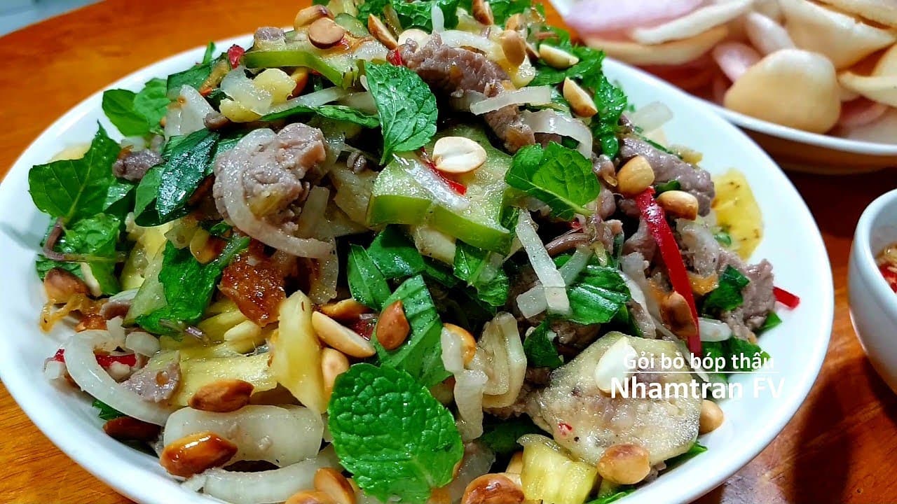 Gỏi Bò Bóp Thấu