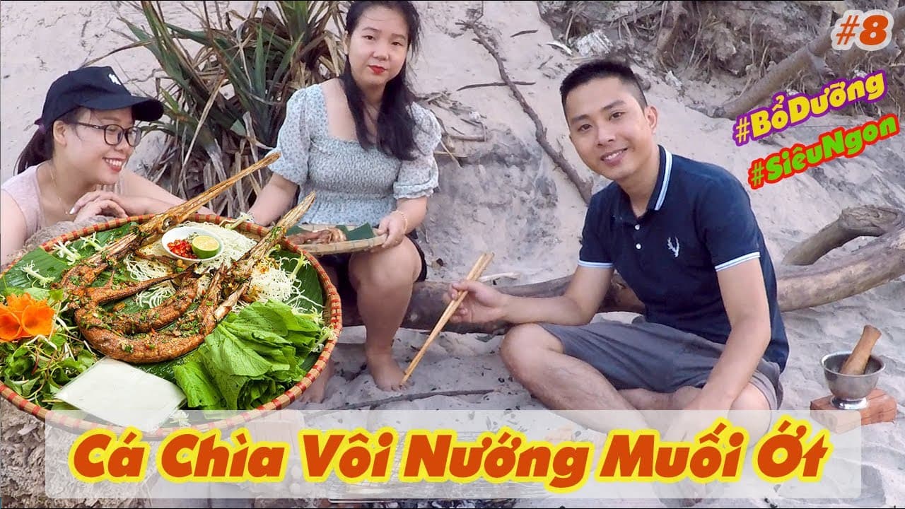 Cá Chìa Vôi Nướng Muối Ớt