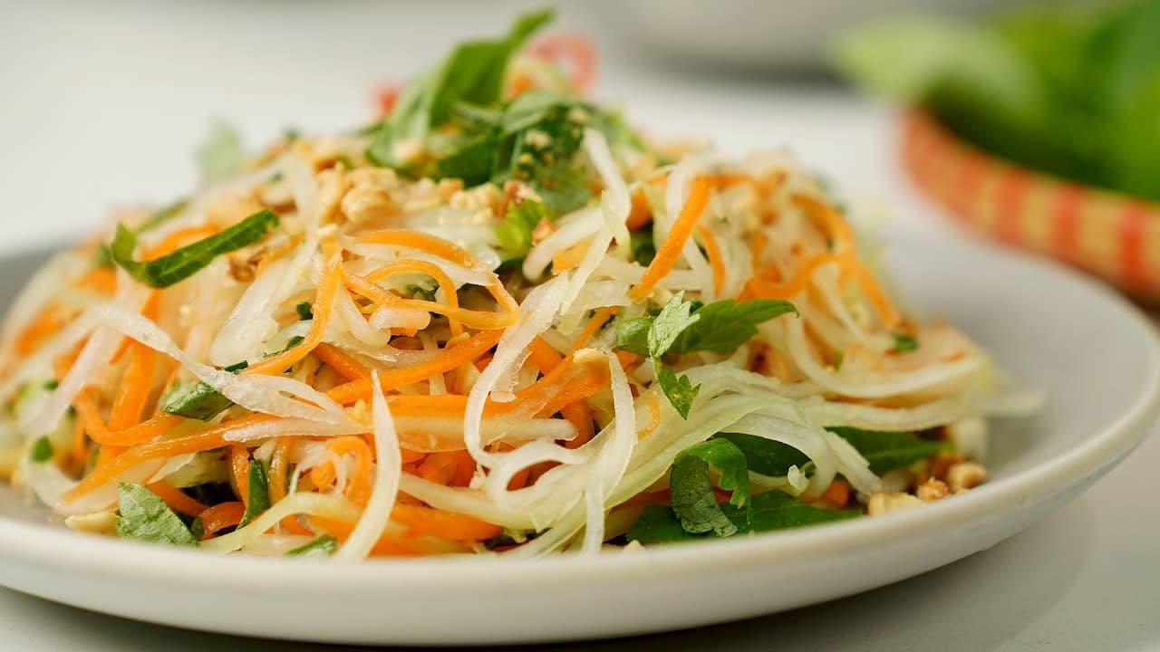 Nộm đu đủ cà rốt