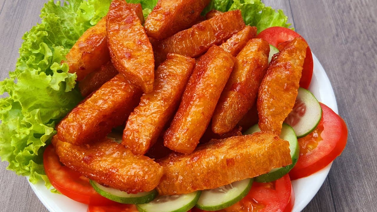 Sườn Non Rim Chua Ngọt Chay