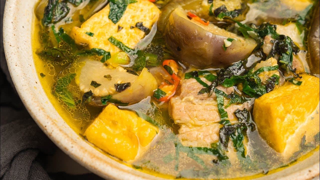 Cà Tím Nấu Đậu Thịt