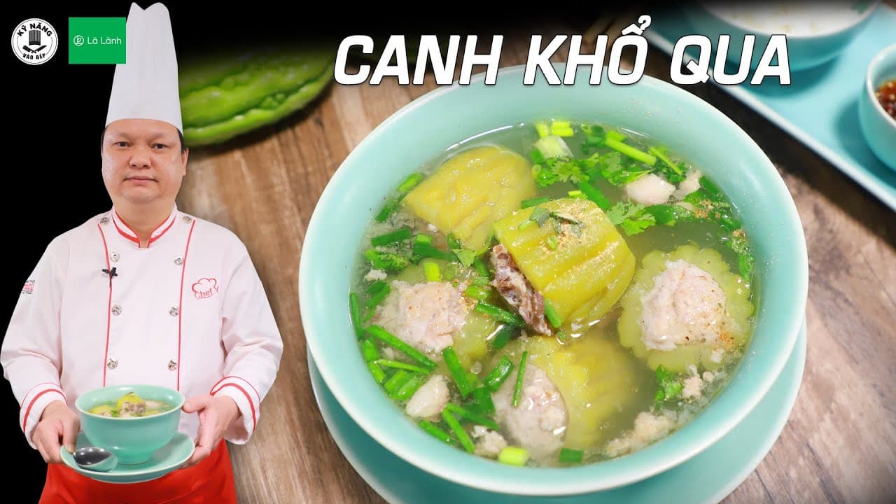 Canh Khổ Qua Gai Dồn Thịt