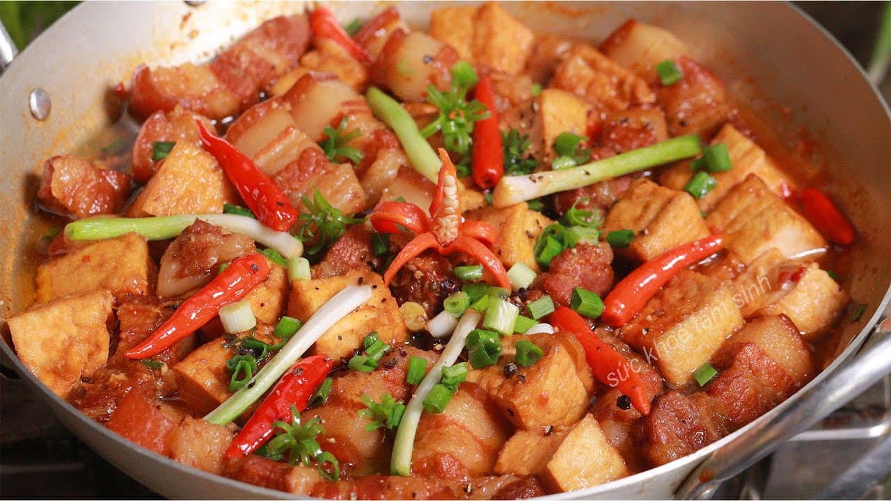 Đậu Khuôn Kho Thịt