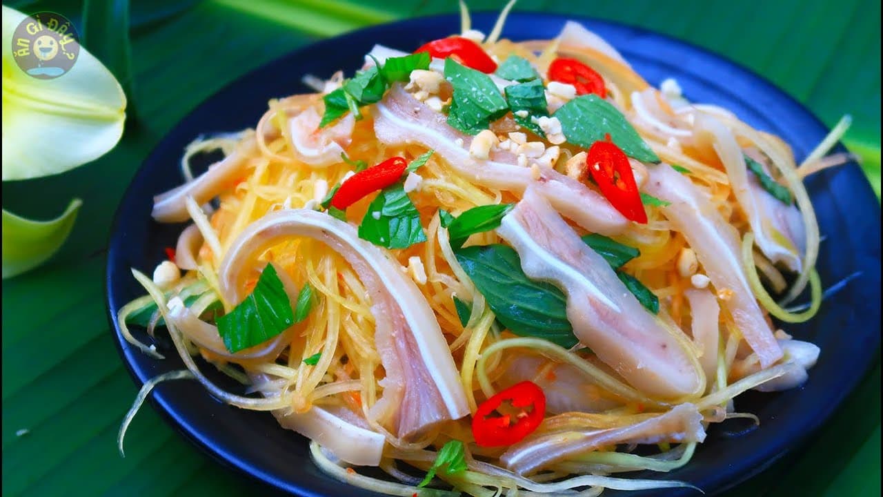 Gỏi Đu Đủ Tai Heo
