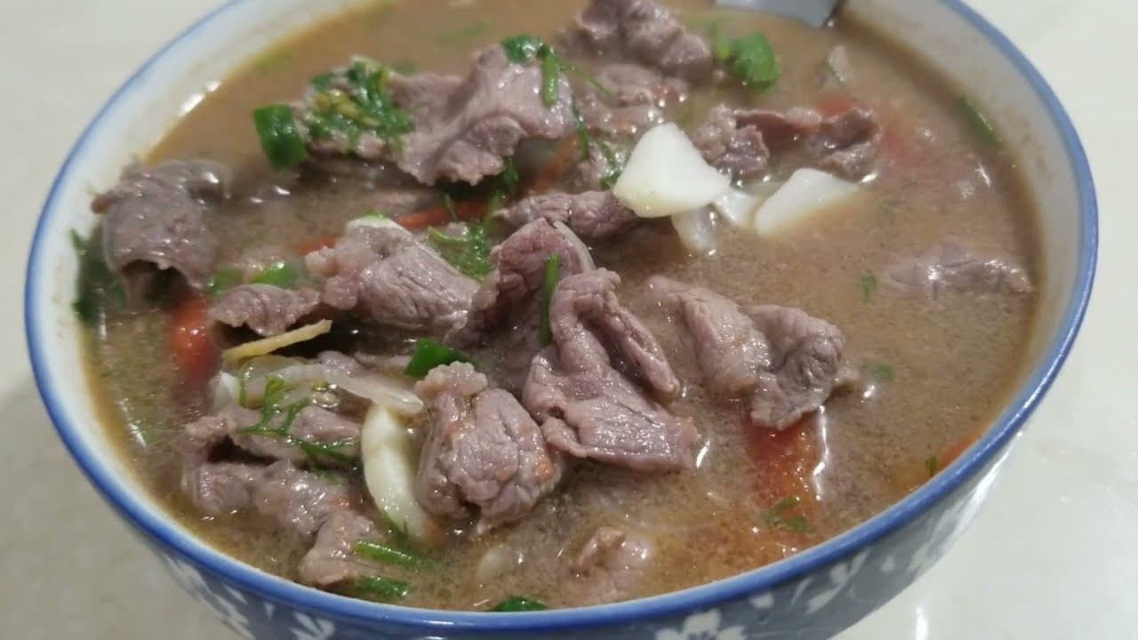 Canh Thịt Bò Nấu Giá Cà Chua