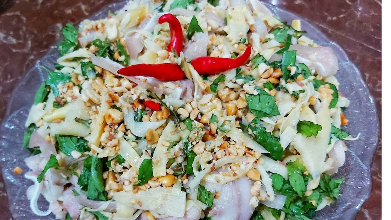 Nộm măng tươi