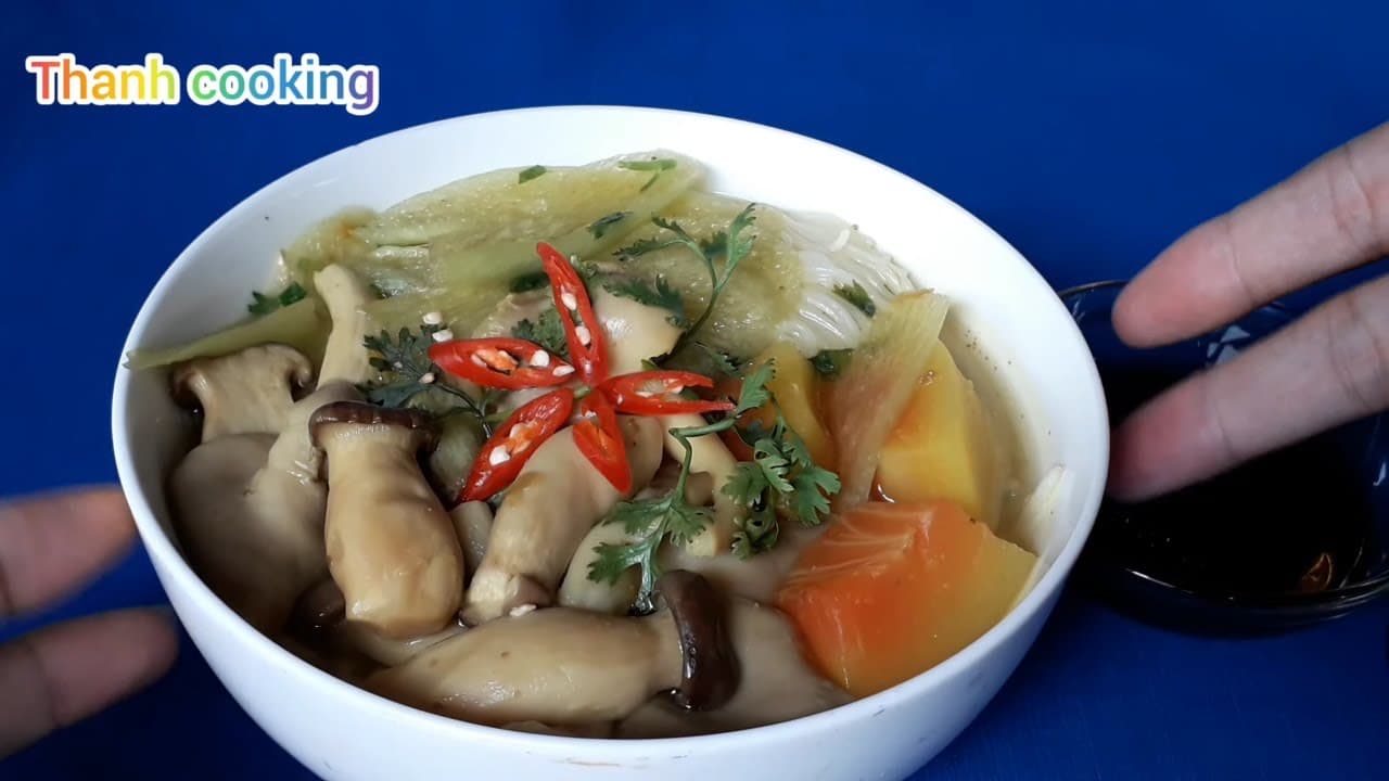 Bún dọc mùng chay