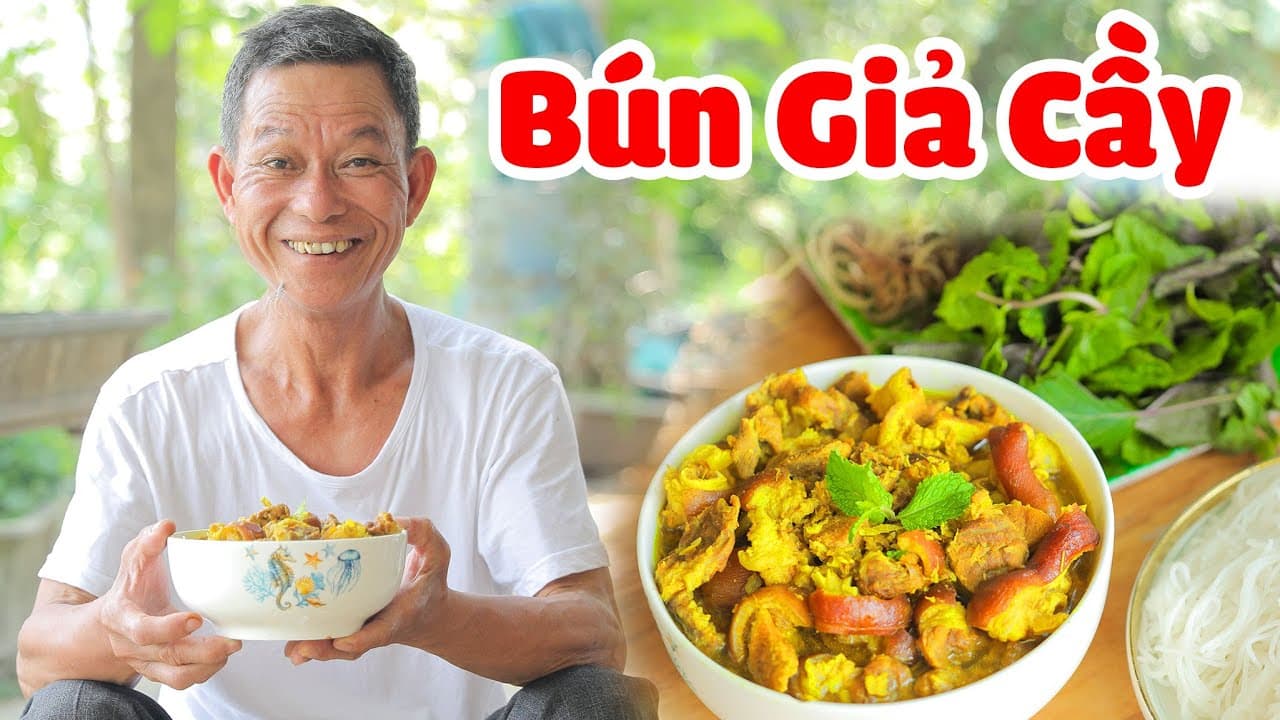 Bún giả cầy