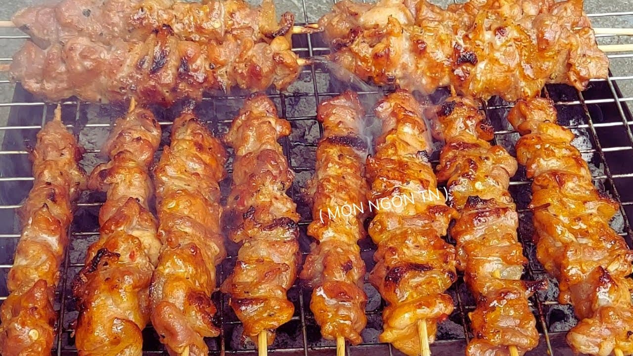Thịt xiên nướng
