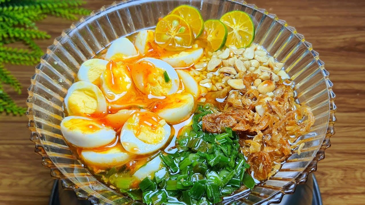 Sốt Tắc Trứng Chấm Bánh Tráng