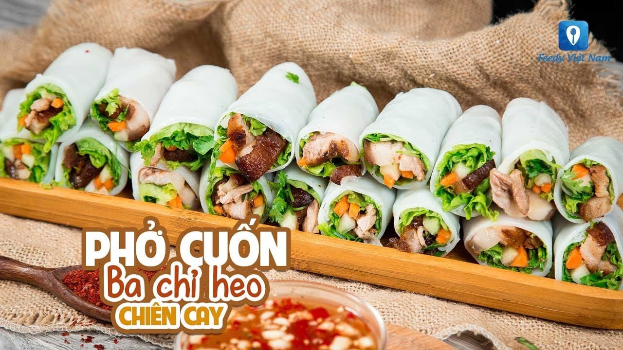Phở Cuốn Thịt Ba Chỉ