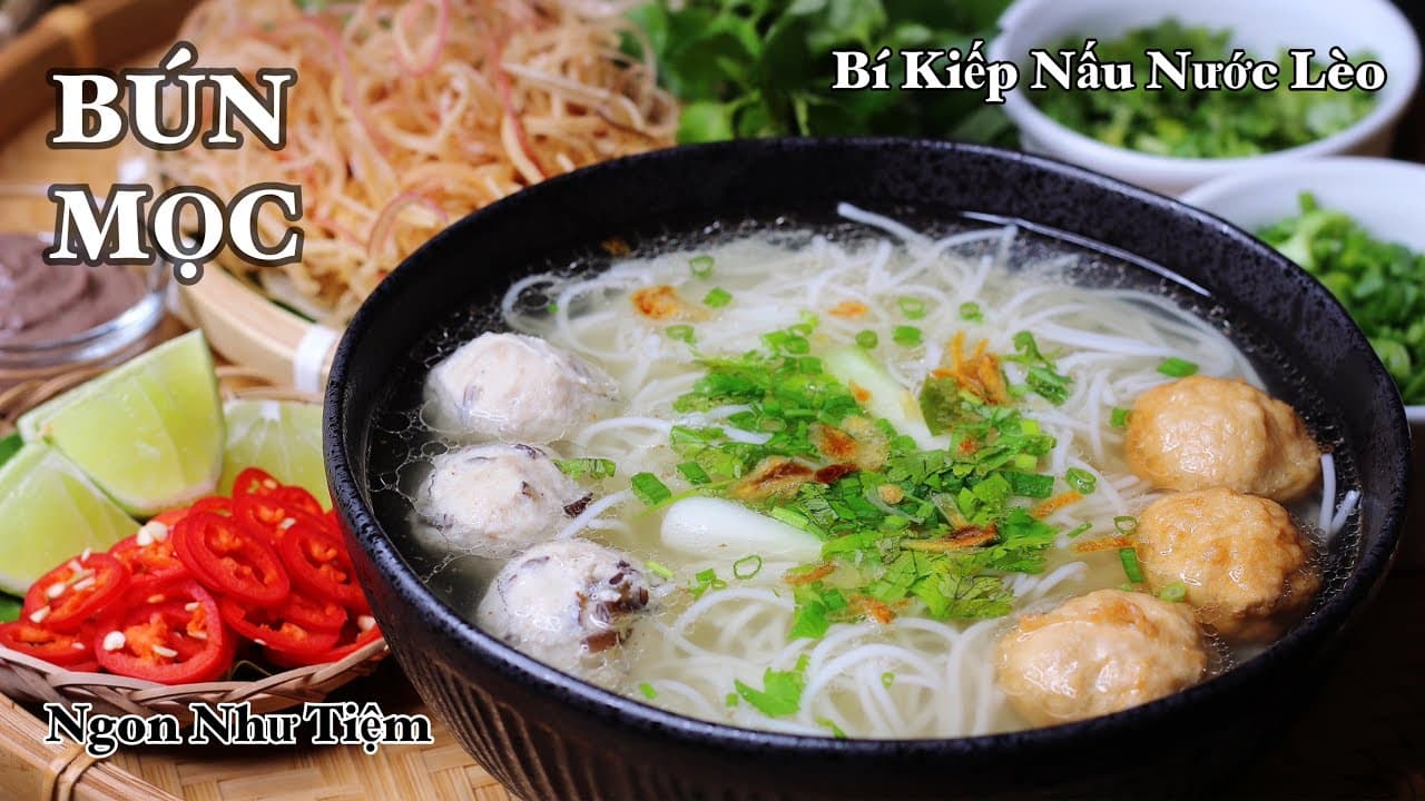 Bún mộc