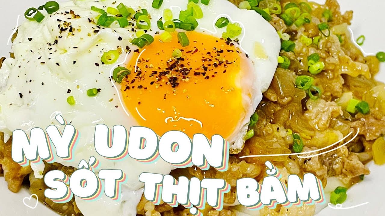 Mì Udon Sốt Thịt