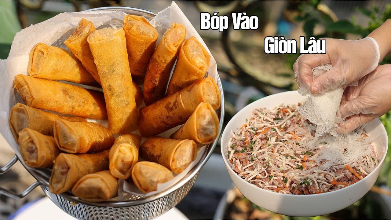 Chả giò thịt