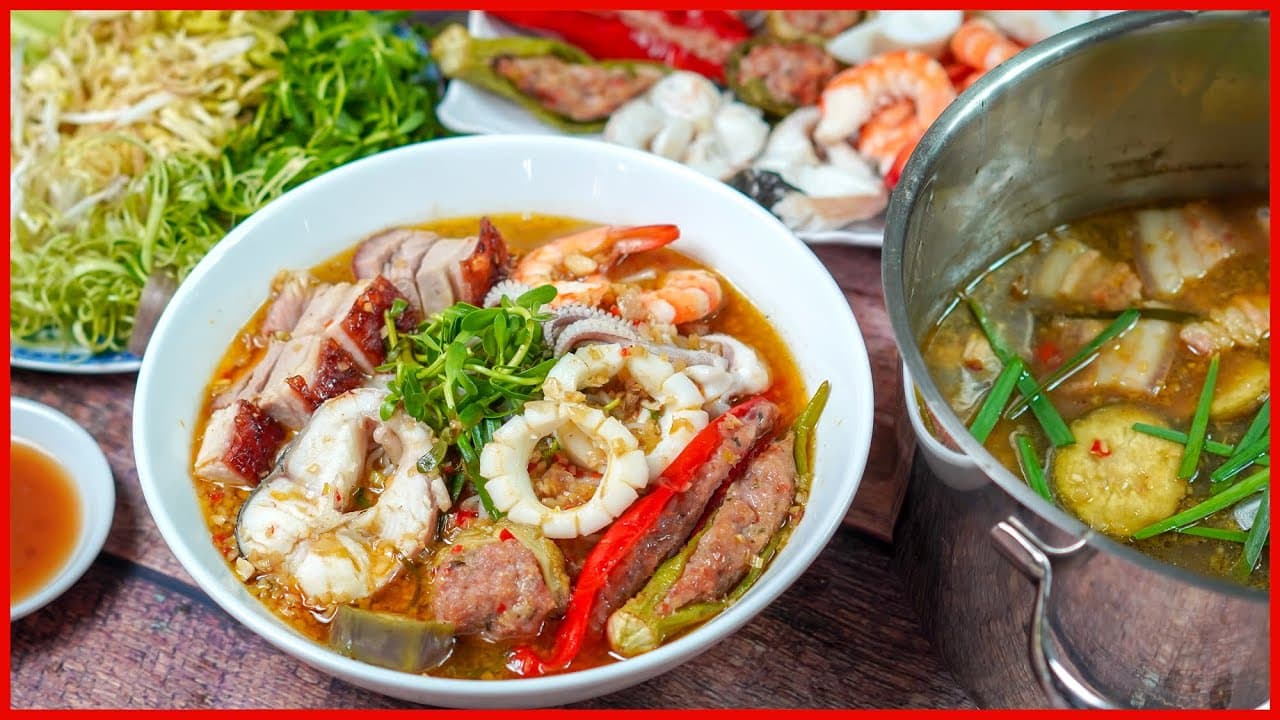 Bún mắm Miền Tây