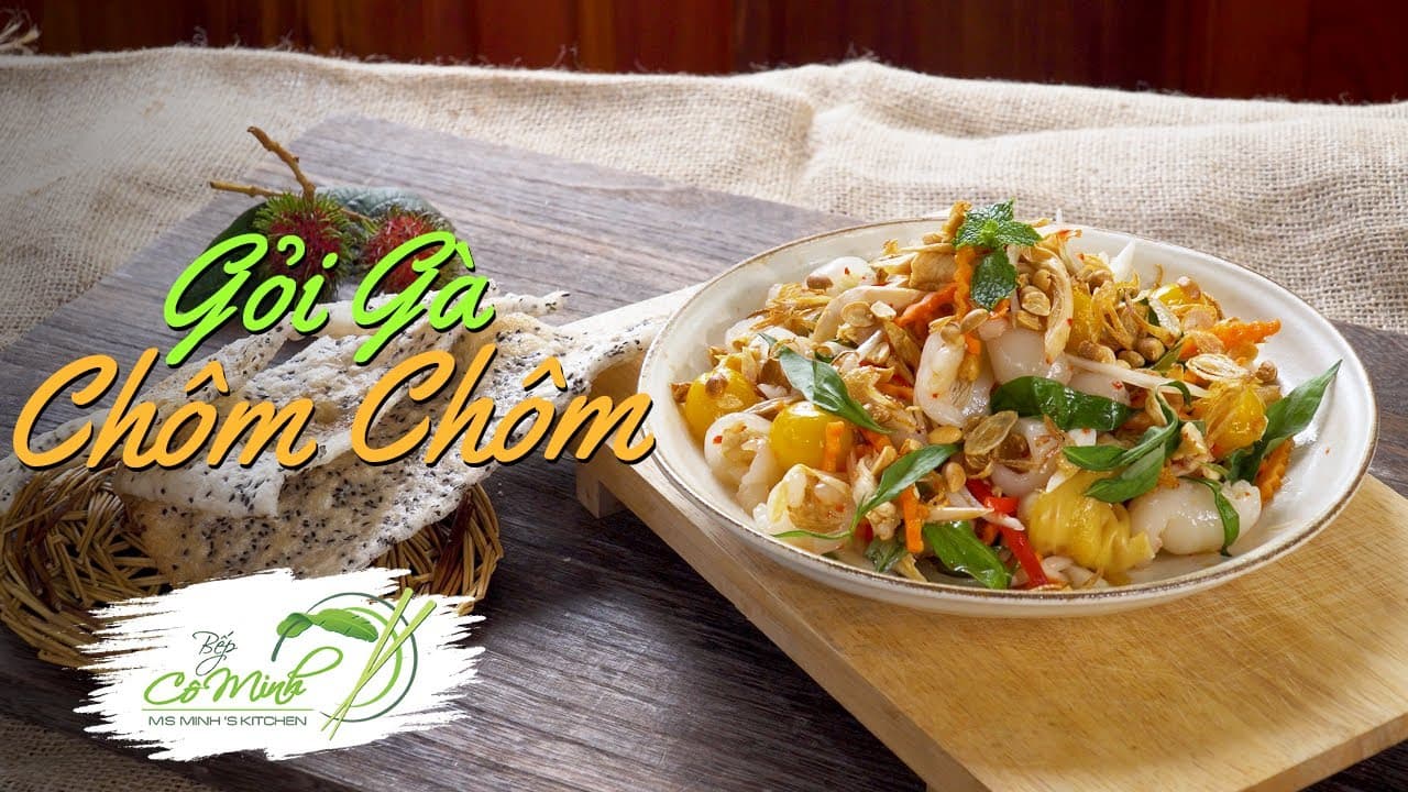 Gỏi gà chôm chôm