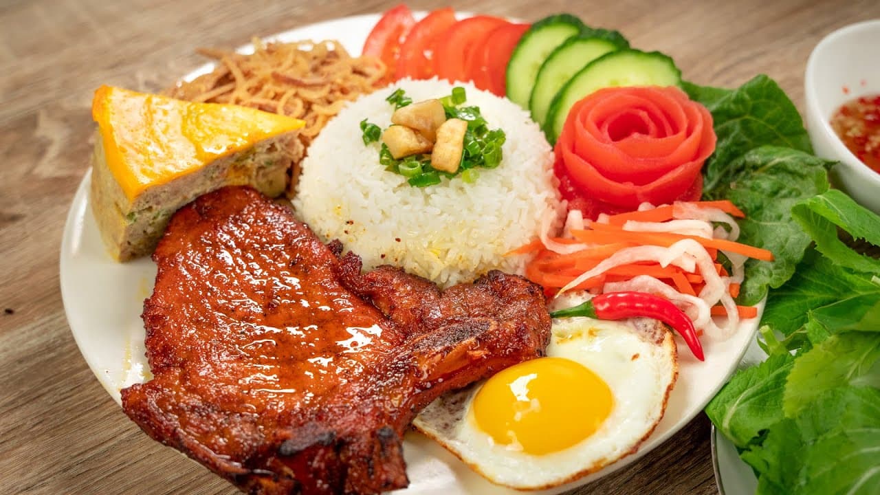 Cơm Tấm Sườn Chả