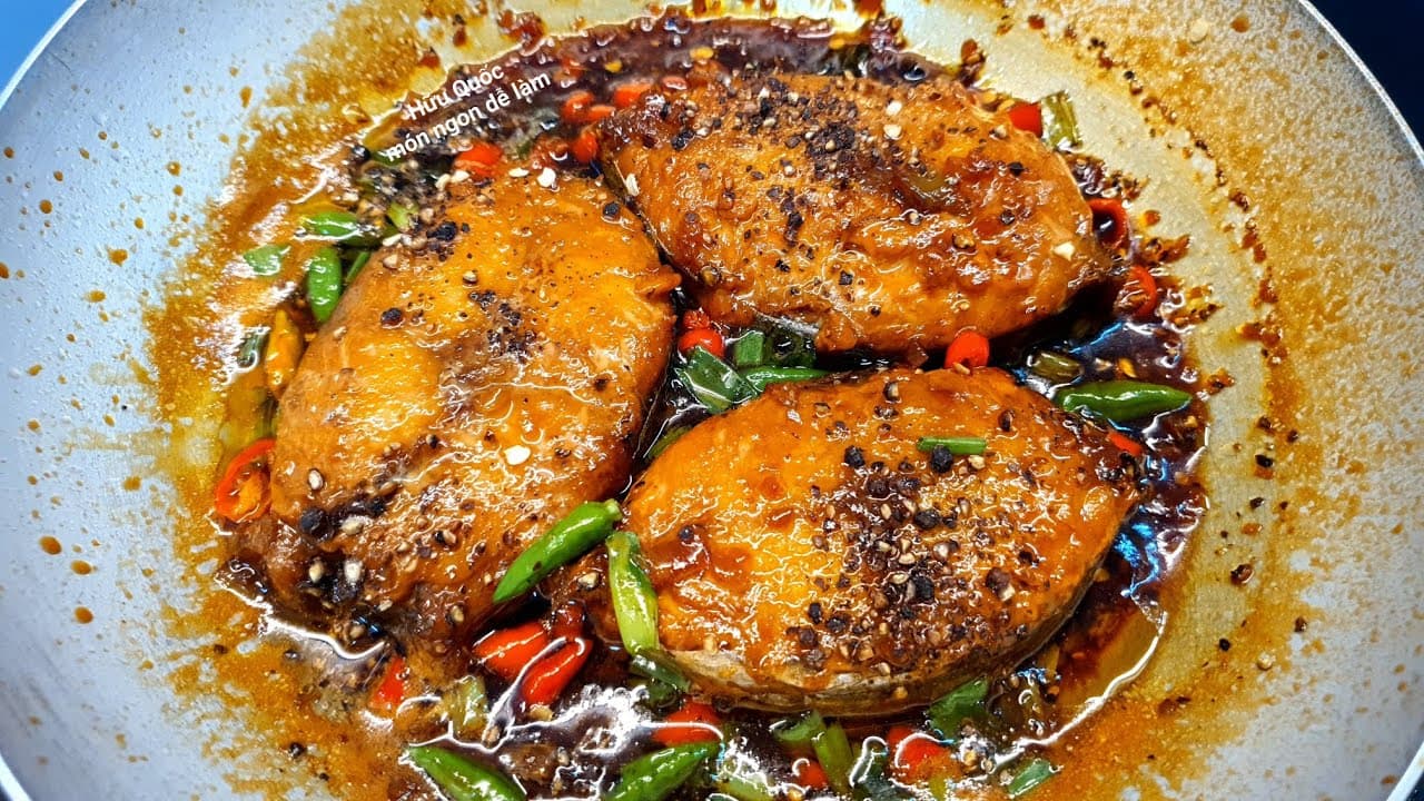 Cá thu kho tiêu