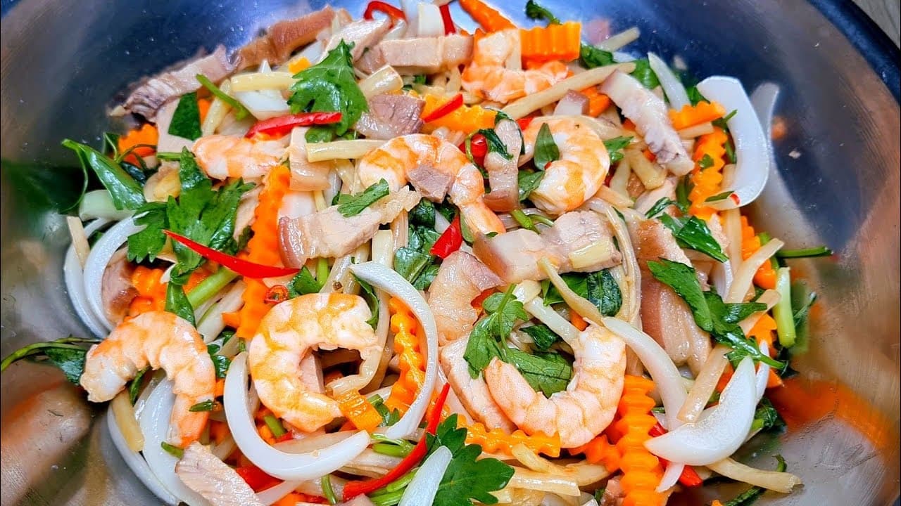Gỏi Tôm Thịt