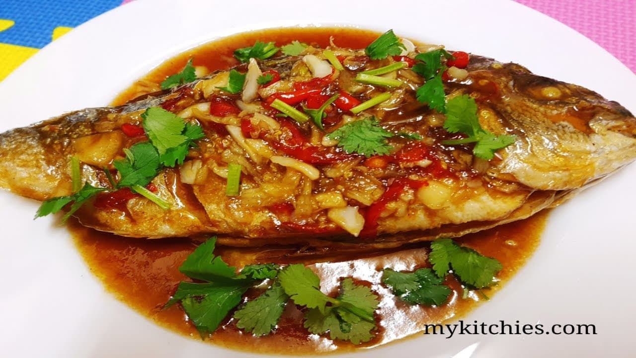 Cá chép sốt kiểu Hoa