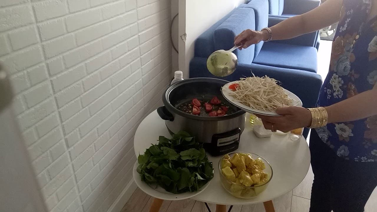 Canh chua cá cờ lá giang