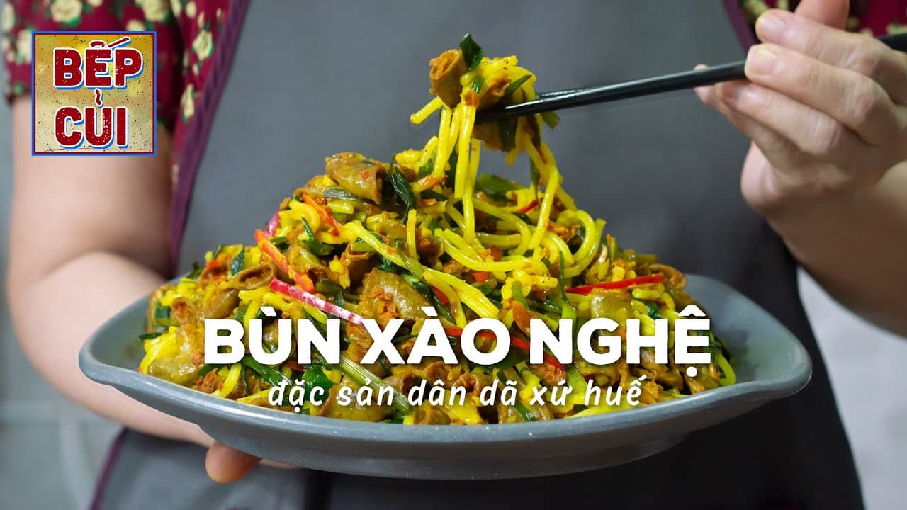 Bún Xào Nghệ Lòng