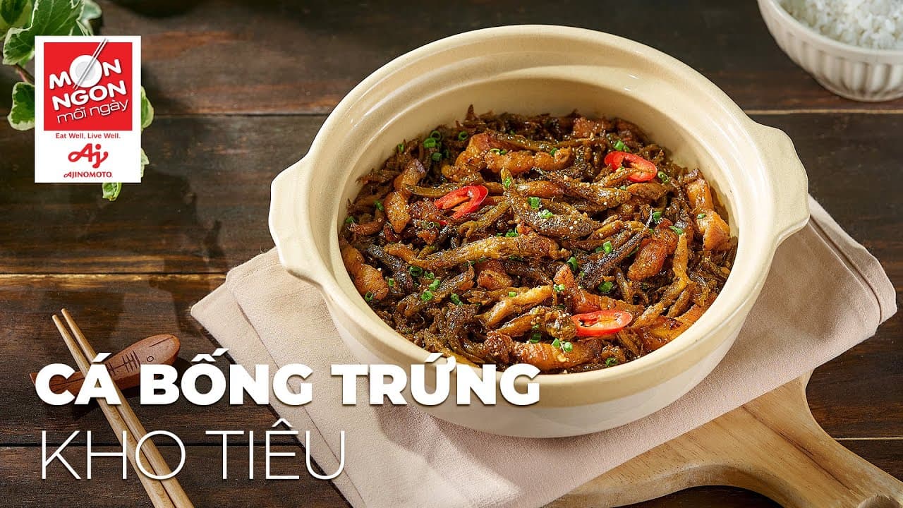 Cá Bống Trứng Kho Khô