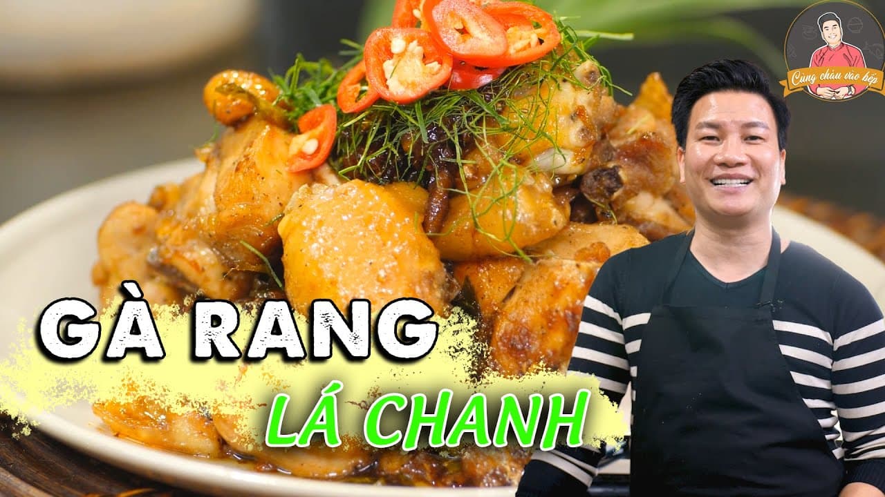 Gà chiên lá chanh