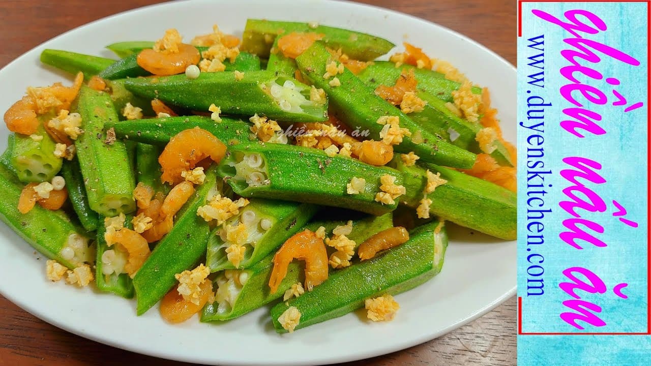 Đậu Bắp Xào Tôm