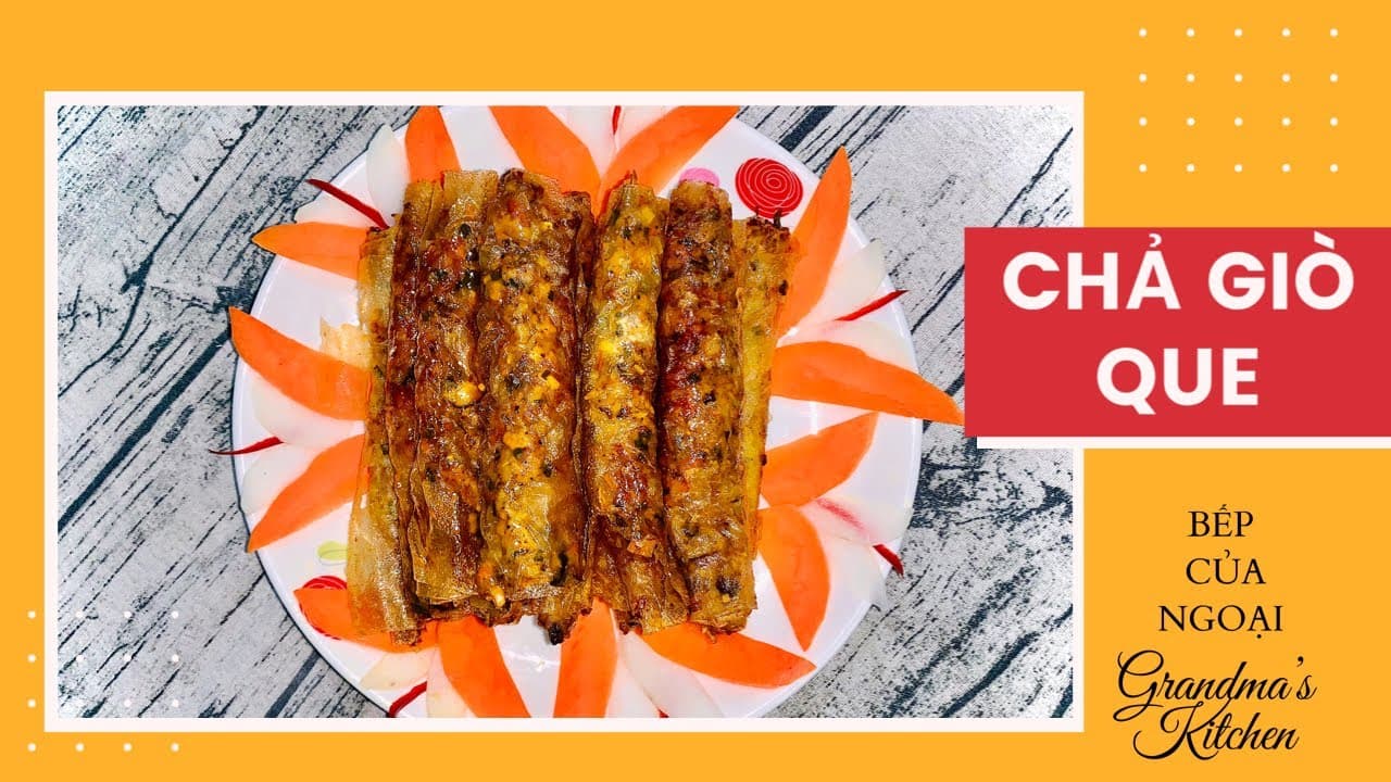 Chả giò que tôm thịt